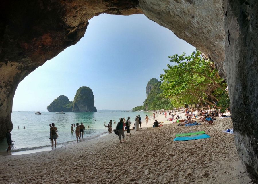 Krabi: 4 Islands & Krabi's Separated Sea Longtail Boat Tour - Poda Island for sand, water, and lunch
