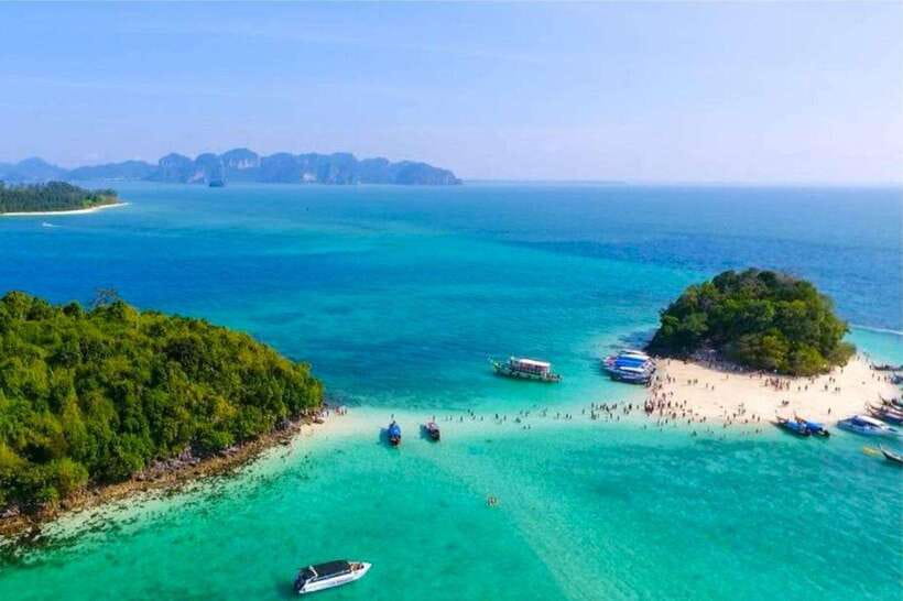 Krabi: 4 Islands Longtail Boat Tour with Lunch - Four islands, one very full Krabi day