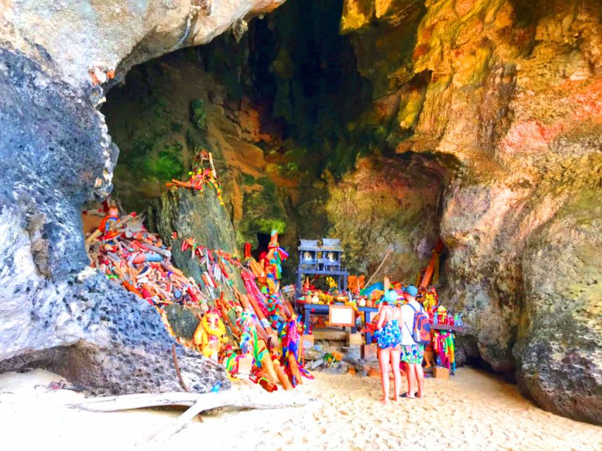 Krabi: 4 Islands Sunset Longtail Boat Tour with BBQ Dinner - Thale Waek and the sea that parts
