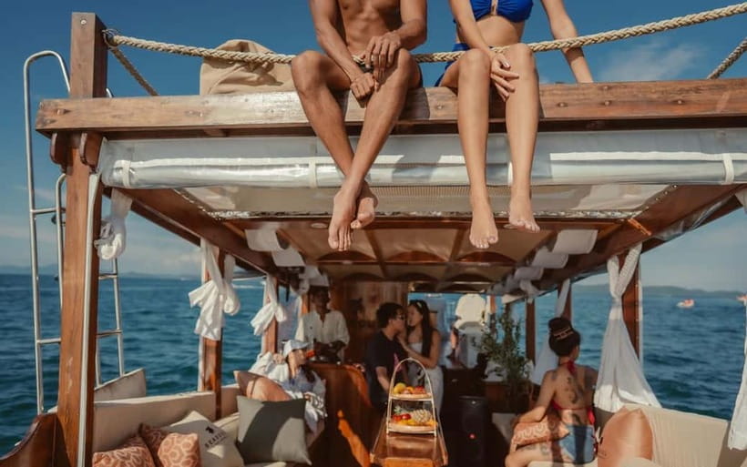 Krabi: 7 Island Tour by Luxury Longtail Boat with Snorkeling - The boat is the real luxury