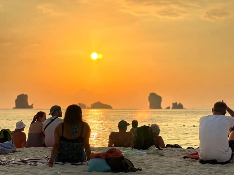 Krabi: 7 Islands Sunset by Longtail Boat with Snorkeling - Tup and Mor Islands at low tide