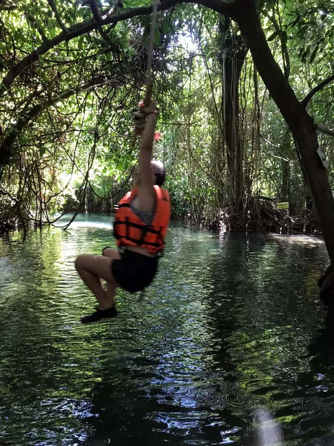 Krabi: Amazon Klong Srakaew Kayaking With Lunch - Fried rice, fruit, and a practical lunch break
