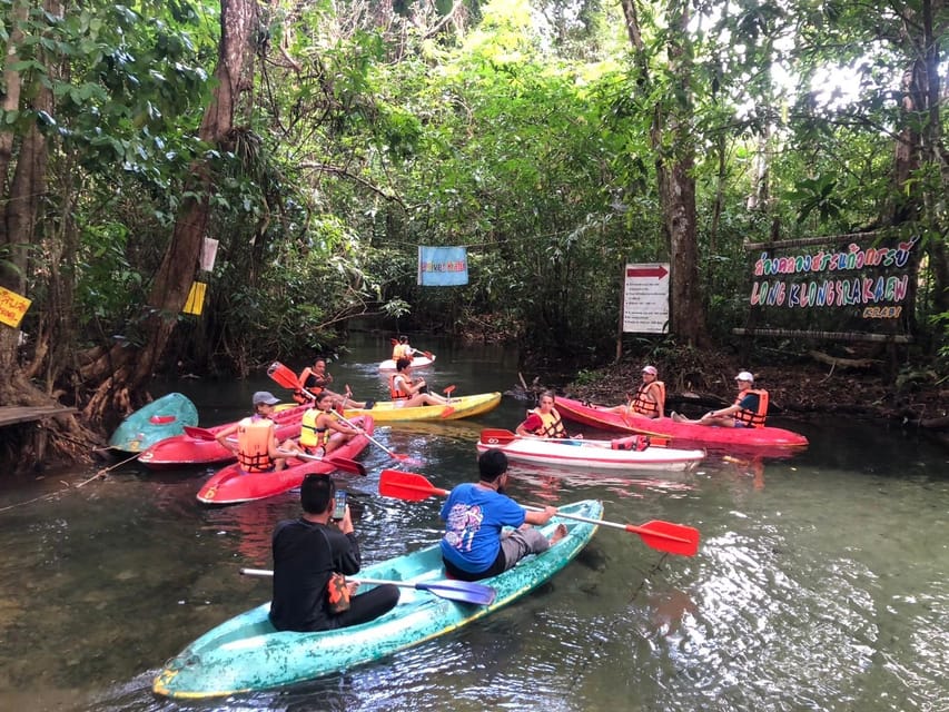 Krabi: Amazon Klong Srakaew Kayaking With Lunch - What the $46 price really covers