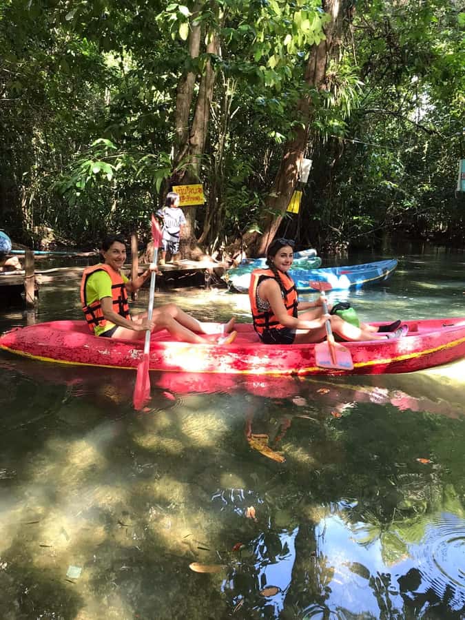 Krabi: Amazon Klong Srakaew Kayaking With Lunch - The pickup and short trip into nature