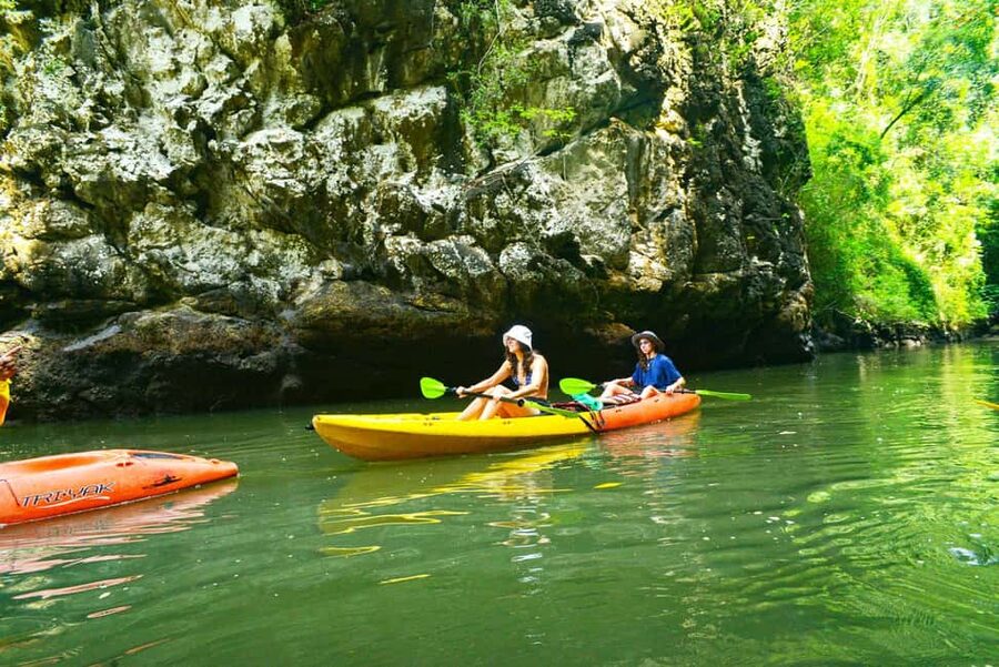Krabi: Ao Thalane Mangrove Kayaking with Extras - From Krabi hotel pickup to the Ao Thalane pier