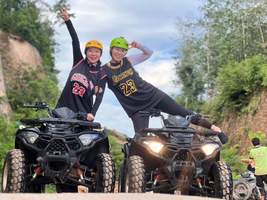 Krabi: ATV adventure and extreme - Getting comfortable on the ATV