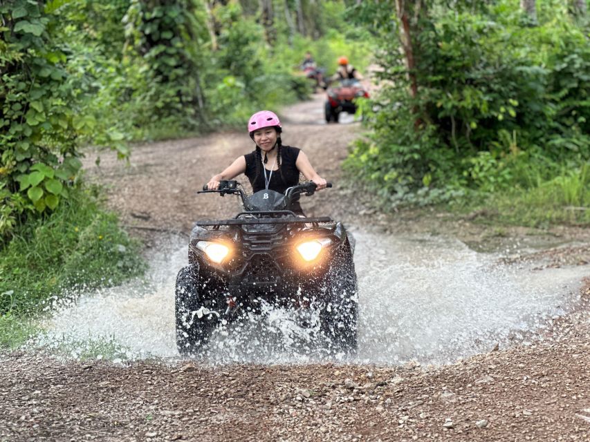 Krabi ATV adventure drive 30mins - Riding through the trees