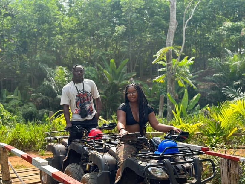 Krabi: ATV Adventure Through Nature - Water, fruit, and the simple finish