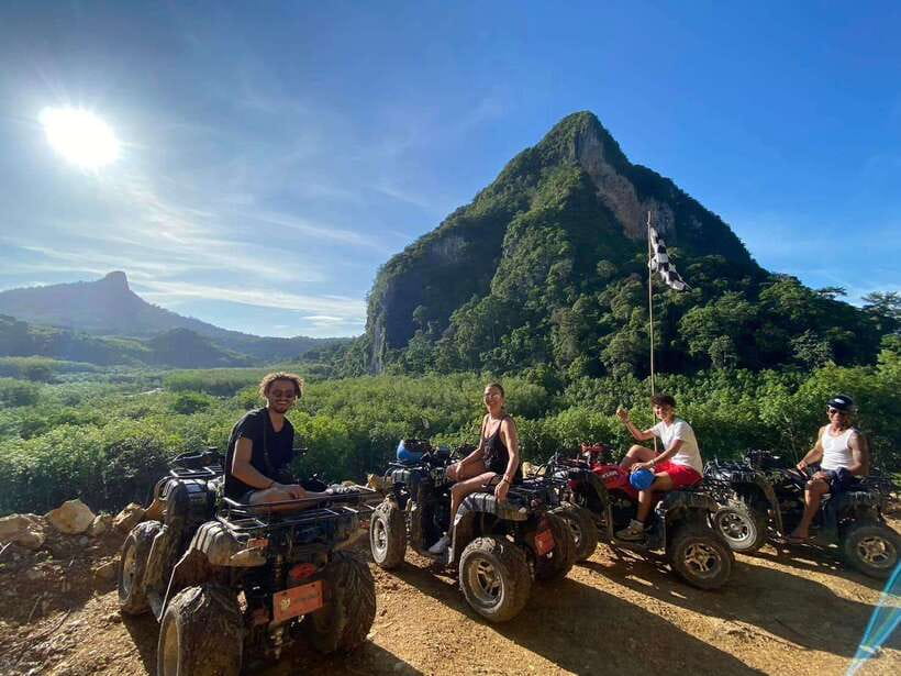 Krabi ATV Extreme Experience with Transfer and Adventure - At the base, gear and a safety briefing come first