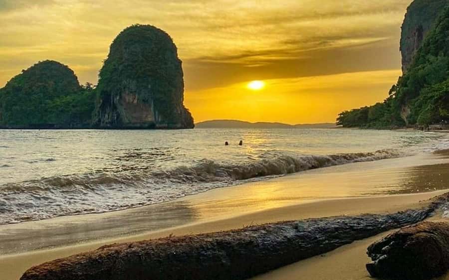 Krabi: Bioluminescent Plankton, Snorkeling & Sunset Tour - Chicken Island for snorkeling and photographs