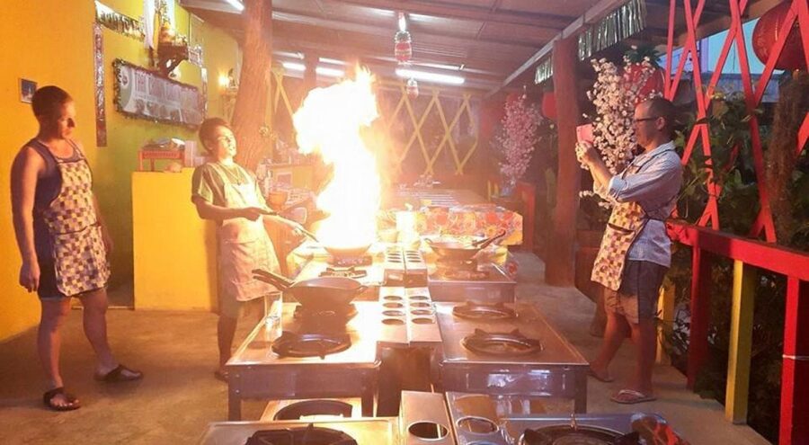 Krabi: Cooking Class at Thai Charm Cooking School with Meal - Building your own seven-course menu
