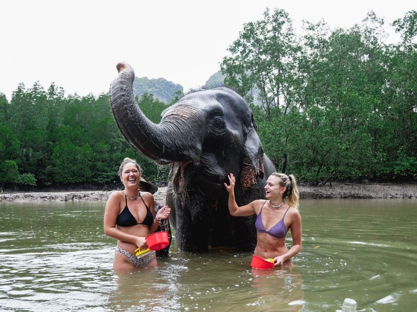 Krabi: Elephant Bathing Session at Krabi Elephant Shelter - Getting there from Ao Nang and nearby beaches