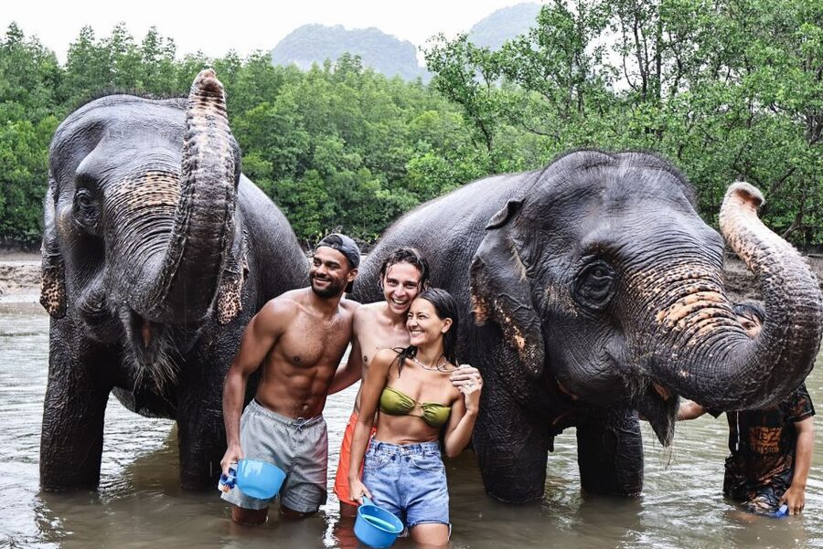 Krabi: Elephant Bathing Session at Krabi Elephant Shelter - Who will enjoy this elephant experience most?