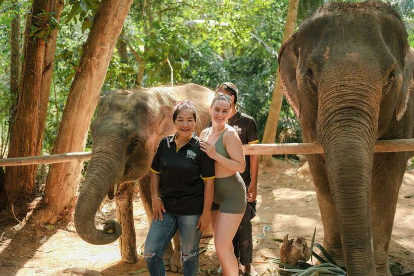 Krabi: Elephant Sanctuary (near Ao Nang) Visit - Photos, fruit, and what to bring