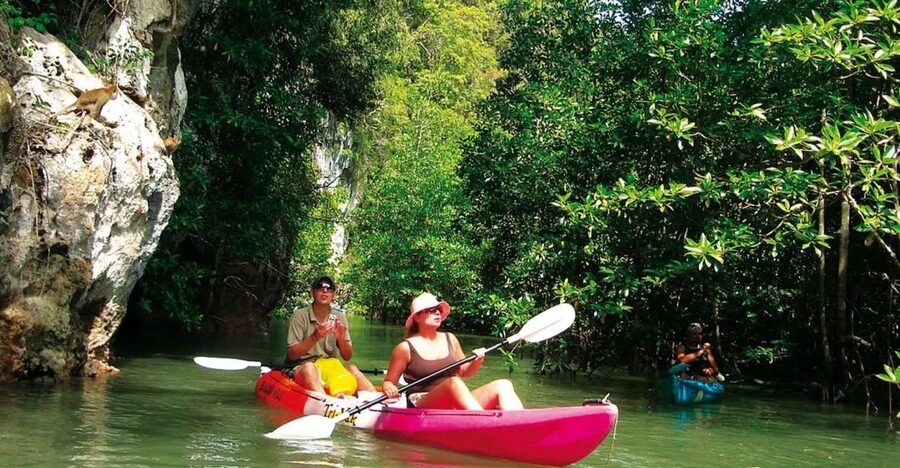 Krabi: Guided Kayaking Tour at Ao Thalane - Getting to the launch point from Krabi and Ao Nang