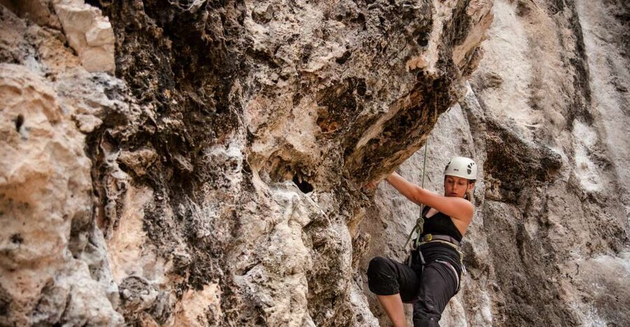 Krabi: Half-Day Rock Climbing at Railay Beach - On the wall, beginners get real coaching