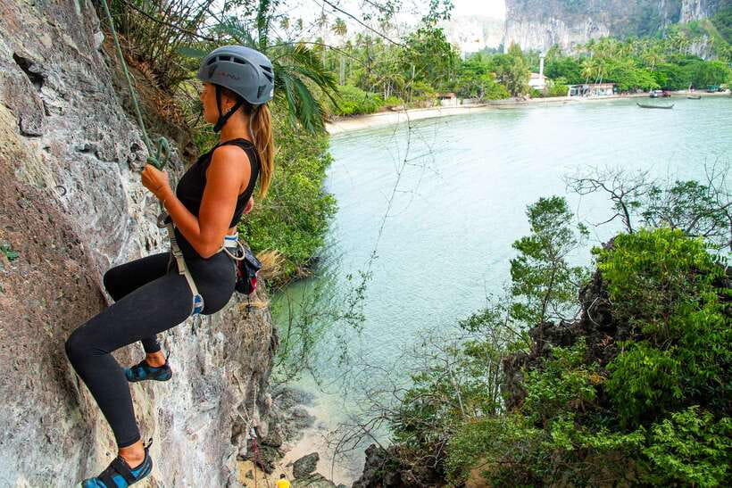Krabi: Half-Day Rock Climbing Introduction at Railay Beach - The safety briefing and equipment fitting