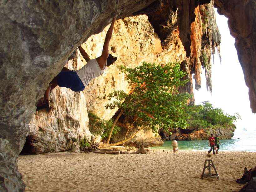 Krabi: Half-Day Rock Climbing Introduction at Railay Beach - Choosing a route when you are new to rock