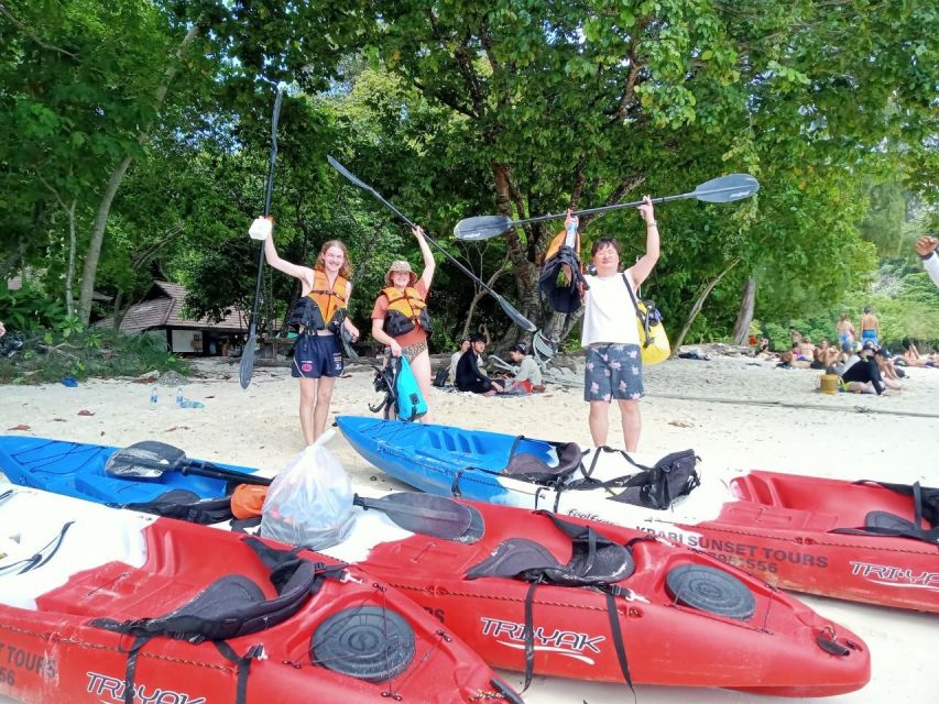 Krabi: Hong Island Tour by Longtail Boat with Kayak Option - Two hours on Hong Island