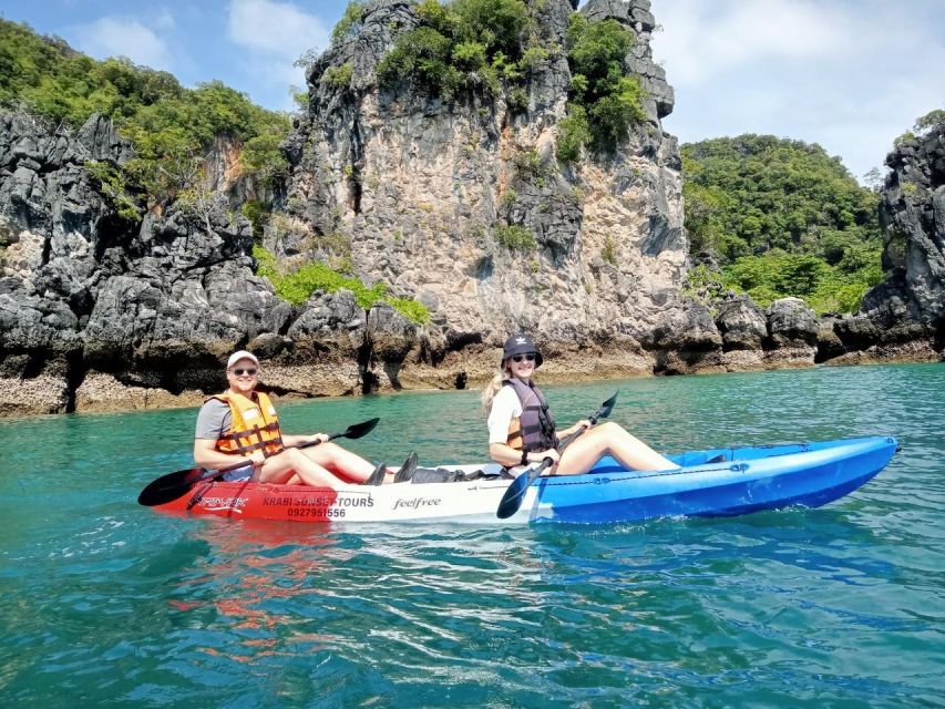 Krabi: Hong Island Tour by Longtail Boat with Kayak Option - Kayaking around mangroves, when conditions allow