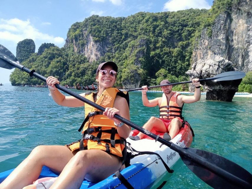 Krabi: Hong Island Tour by Longtail Boat with Kayak Option - Guides, transport, and the real value of $44