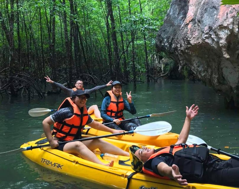 Krabi: Kayak Adventure through Ao Thalane Mangrove Forest - Swimming, fruit, and the end of the outing