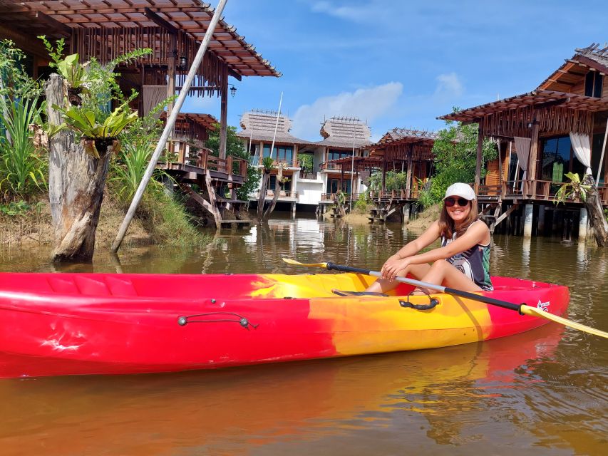 Krabi: Kayak in Mangrove Forest with Meal Aonang - Getting ready beside the mangroves