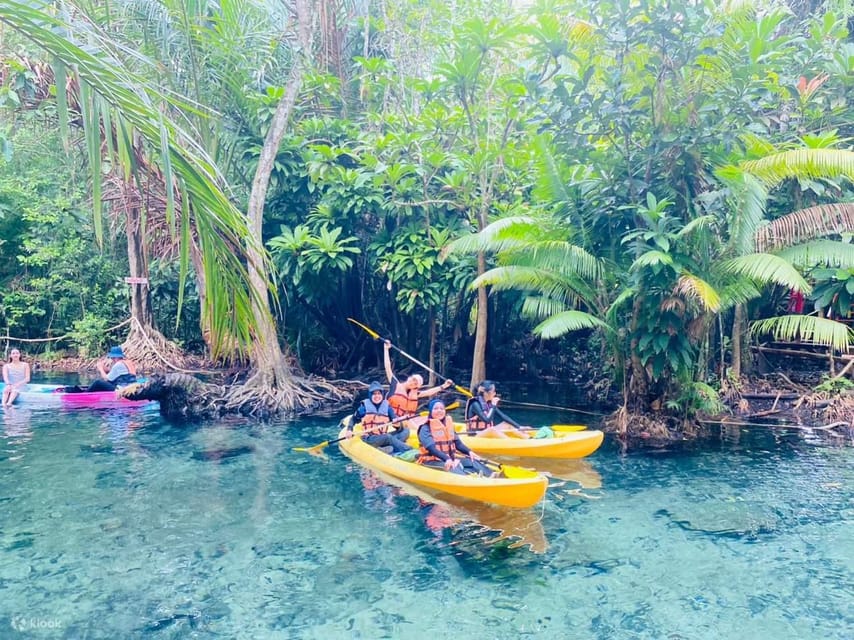Krabi kayaking and swimming clongrood Tour - From Ao Nang to the Forest Launch Point