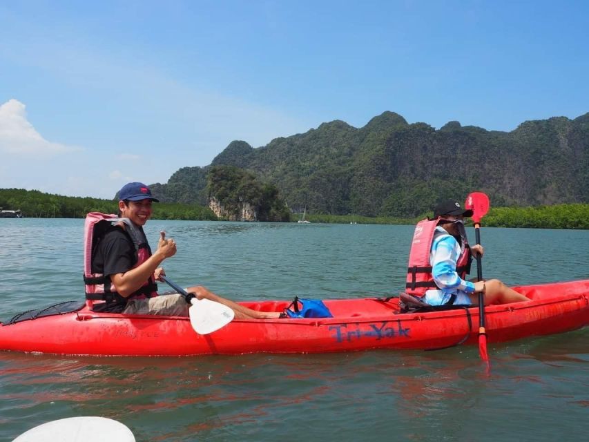 Krabi kayaking Ao thalane - Quiet canyons and limestone cliffs