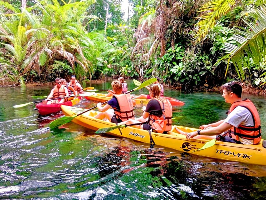 Krabi: Kayaking, Crystal Lagoon, and Fish Spa in Klong Root - What the $38 price really covers