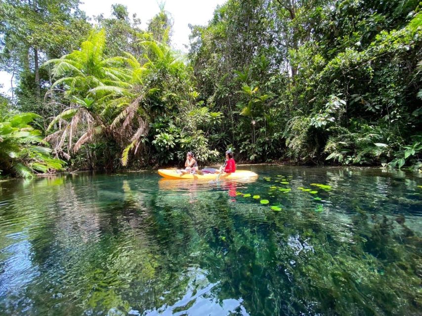 Krabi: Khlong Nam Sai Lagoon with Kayaking & Optional ATV - A calm paddle through rainforest and farms