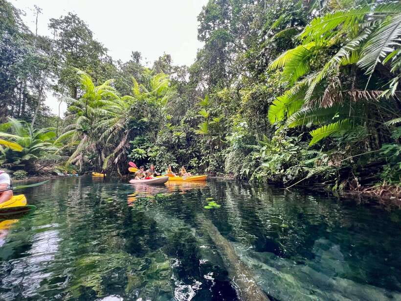 Krabi: Klong Root (Crystal lake) Kayaking tour - Hotel pickup and the ride to the canal