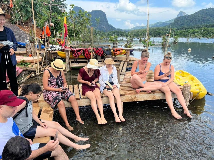 Krabi: Klong Root Kayaking Viewpoint,Fish Feeding and more - Pineapple farm and the optional rural stops
