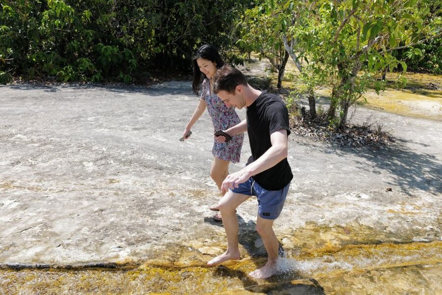 Krabi Outback Explorer with Visit of Tiger Cave Temple - Emerald Pool and the walk to Blue Pool