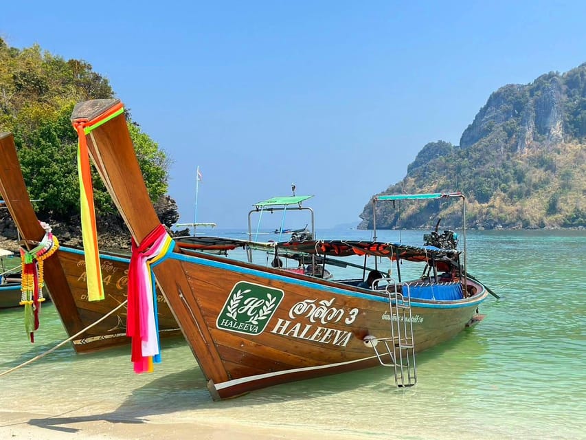 Krabi: Premium 4-Island Day Trip by Longtail Boat with Lunch - Koh Poda: lunch, swimming, and time to slow down