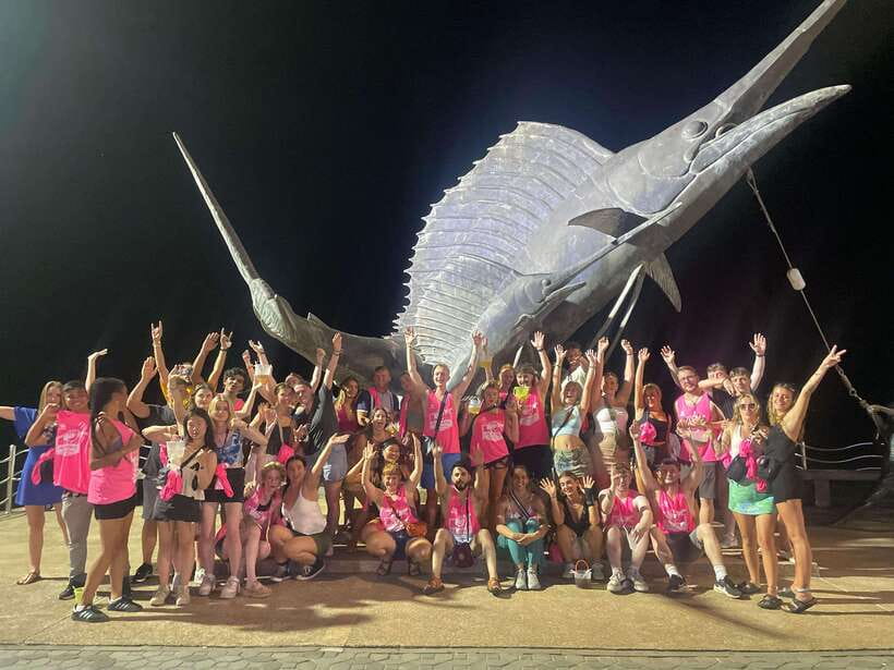 Krabi Pub Crawl - The Best Nightlife Tour in Ao Nang! - Drinking games, pour shots, and the real cost