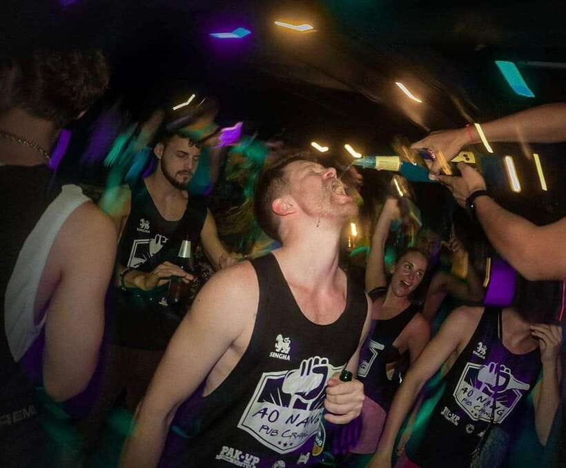 Krabi Pub Crawl - The Best Nightlife Tour in Ao Nang! - What the two routes mean for your date