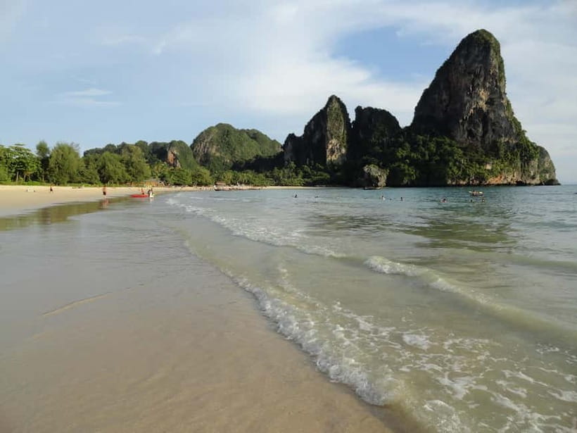 Krabi: Railay Beach & Caves + Jurassic World : Rebirth Sites - Phra Nang Beach and the opening-scene feel