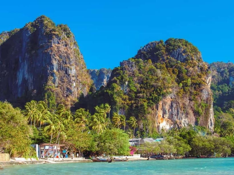 Krabi: Railay Phra Nang & Diamond Cave Sunset Plankton Tour - Railay Beach, free time, and the sunset hour