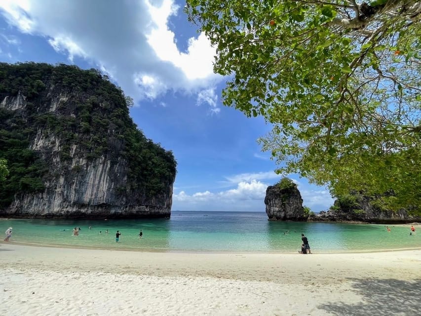 Krabi's Hong Island Speed Boat Blast with 360° Viewpoint - Pakbia Island: a short first swim