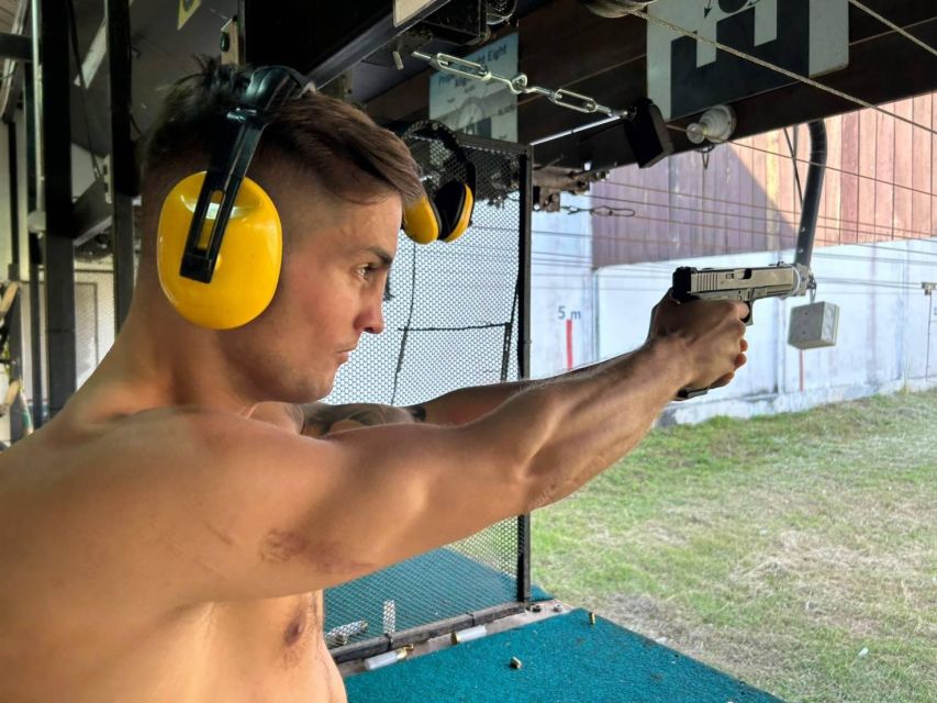Krabi shooting range (9mm GLOCK17 10 bullet) - Should you book the Krabi shooting range?