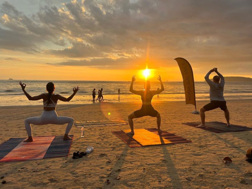 Krabi: Sunset Yoga Balance Join-in Class - Den and the teaching style