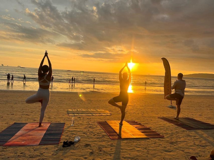 Krabi: Sunset Yoga Balance Join-in Class - Booking advice and cancellation terms
