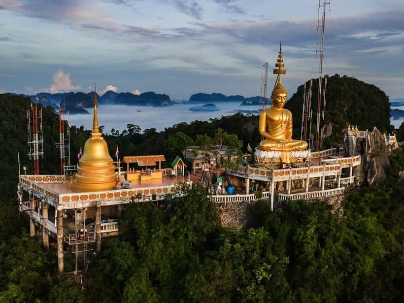 Krabi: Tiger Cave Temple Sunset Tour - Monkeys require sensible behavior