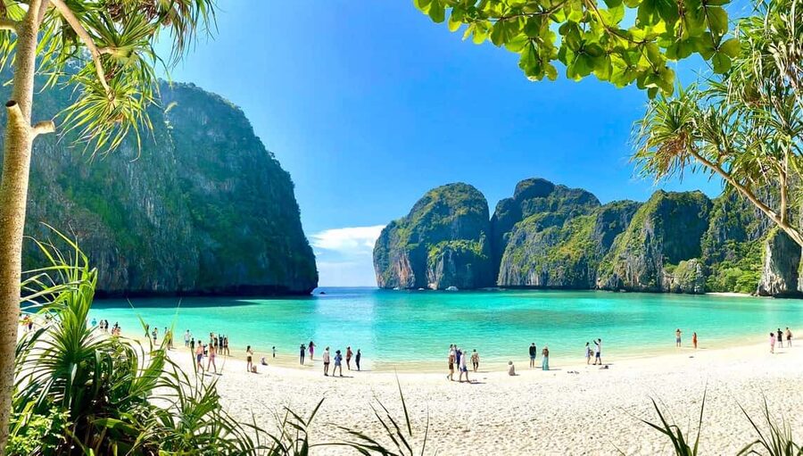 Krabi: Ultimate Phi Phi & Maya Bay Ascent by Speedboat - Nopparat Thara Pier and the first ride