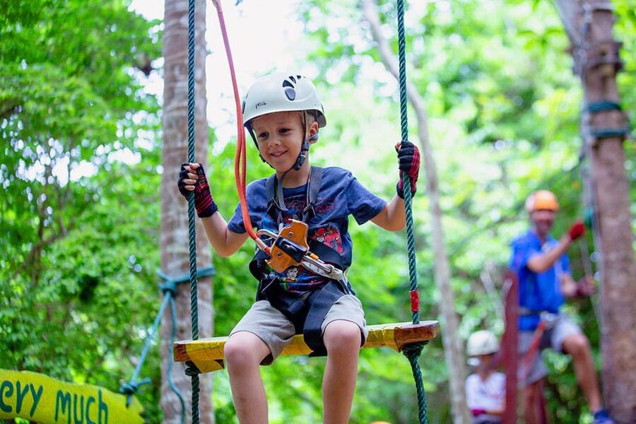 Krabi: Ultimate Zipline Games Challenge - The guide makes a real difference
