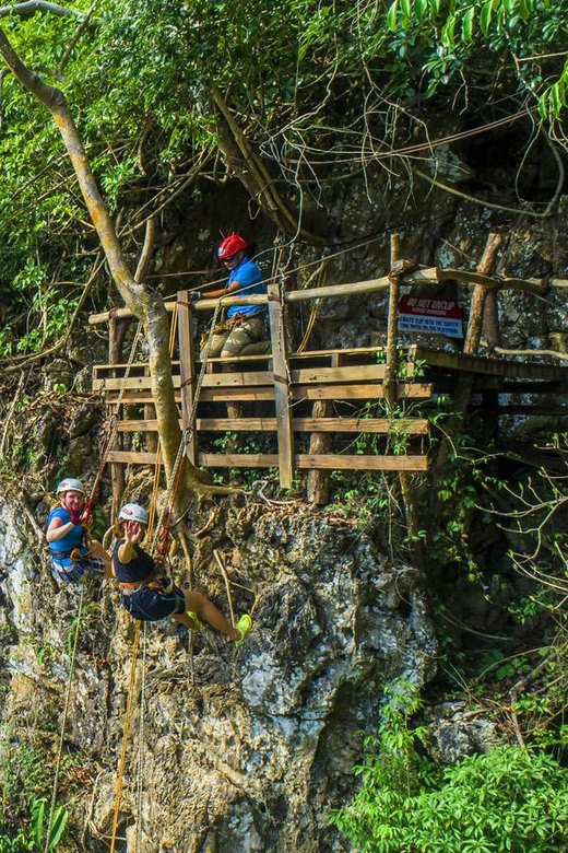 Krabi: Zipline, ATV & Top Rope Climbing Experience - Zone B Brings the Harder Climbing