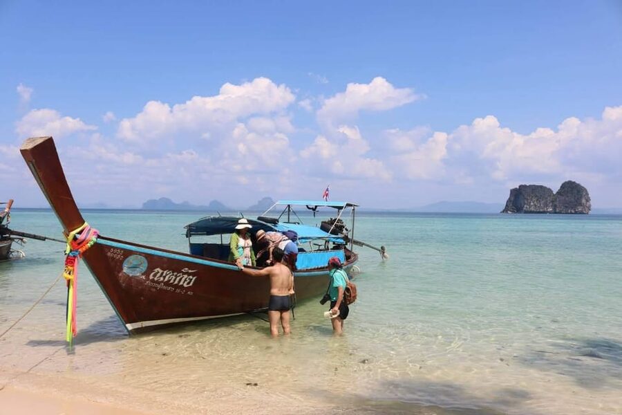 Lanta's Hidden Gems: 4 Islands by Traditional Longtail Boat - Koh Ngai brings the day back to shore