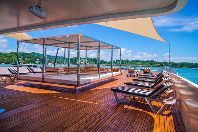 Luxury Boat to James Bond Islands with Lunch and Sunset Dinner - Sunset, DJ music, and the return cruise