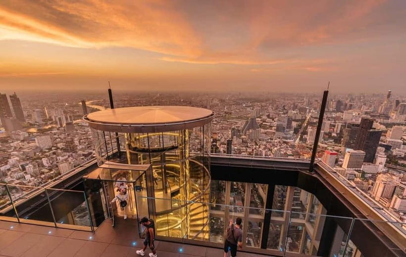 Mahanakhon SkyWalk Entry Ticket - Bangkok in One Big Sweep from the Mahanakhon Building